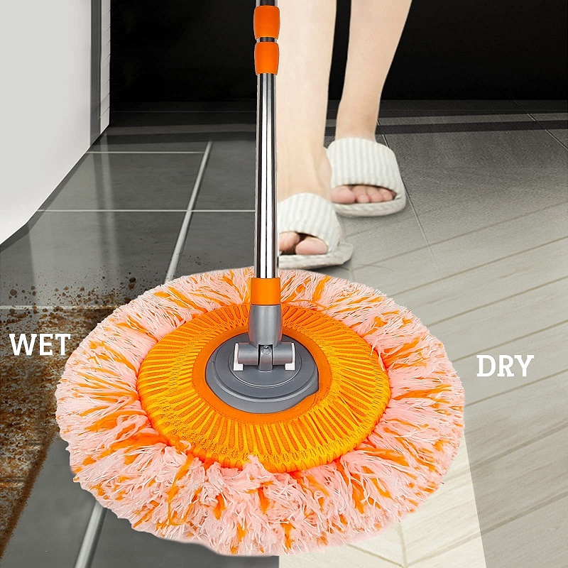 (🔥Last Day Promotion-SAVE 50% OFF) 360° Rotatable Adjustable Cleaning Mop --Buy 2 SETS FREE SHIPPING