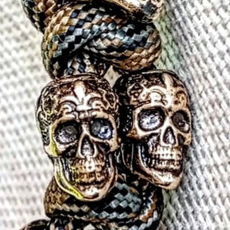 Horror skull paracord bracelet