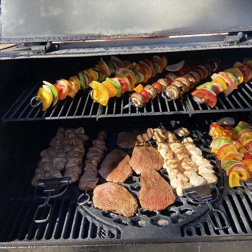 (🔥Last Day Promotion-SAVE 50% OFF) 3 Way Grill Skewers - GrillSavant-BUY 3 GET 2 FREE & FREE SHIPPING