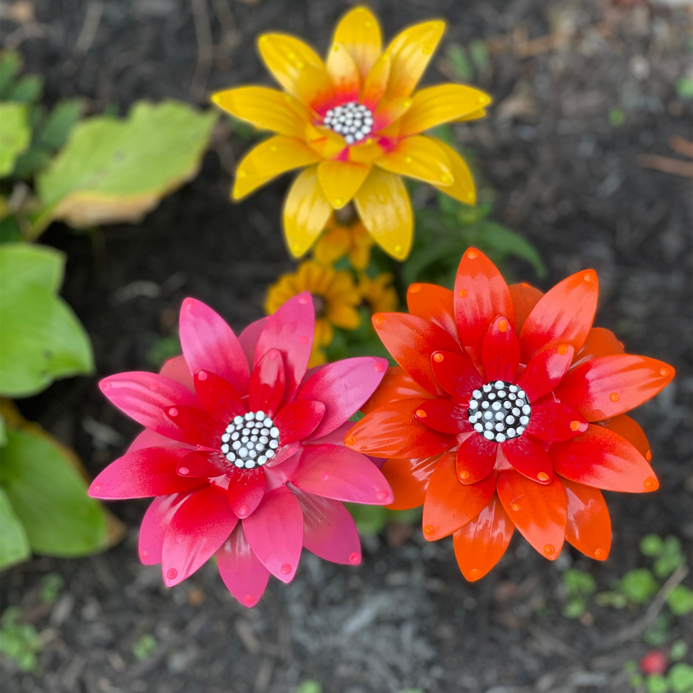 🔥Last Day Promotion - 50% OFF🔥Metal Flowers Garden Stakes-Buy 6  Get 15% Off & Free Shipping