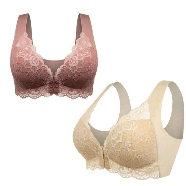 🔥Mother's Day Sale 49% OFF🎁Front Closure 5D Shaping Push Up Bra – Seamless, Beauty Back, Comfy