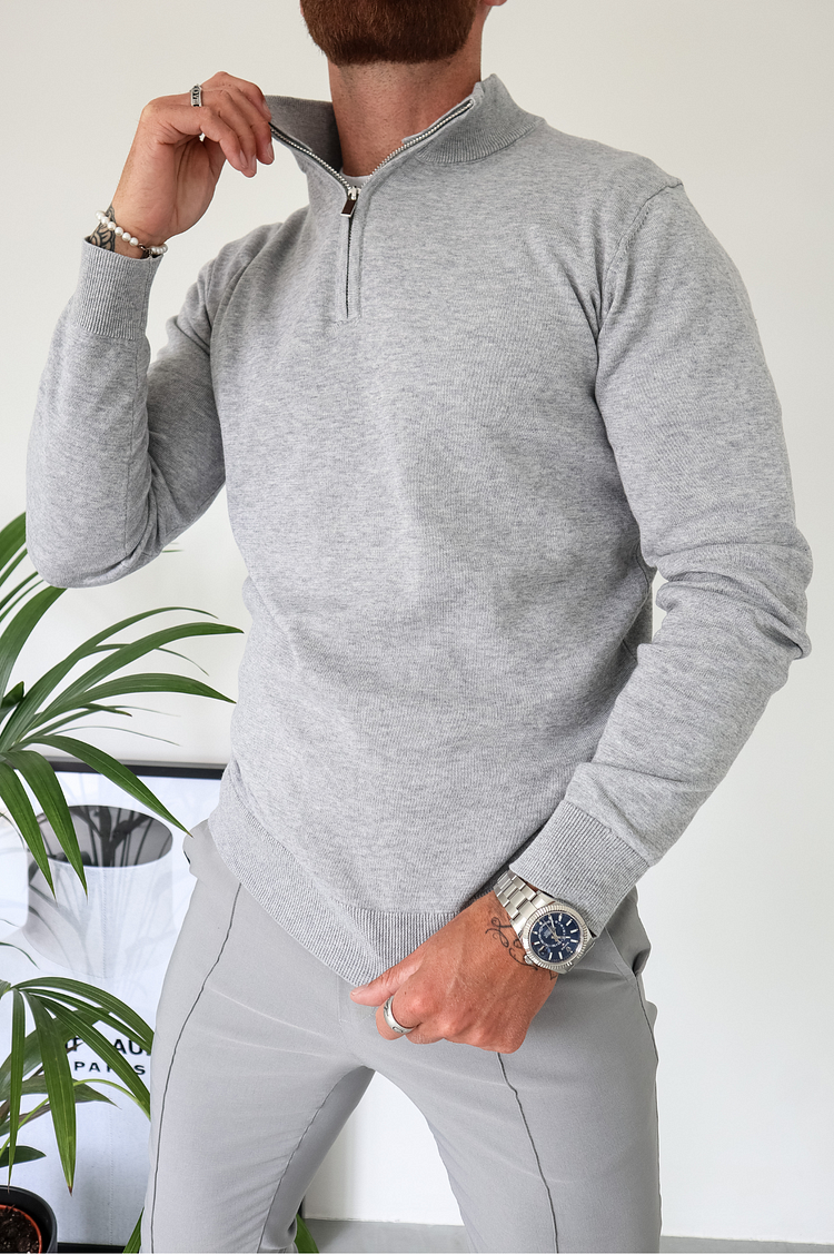 Egyptian Cotton 1/4 Zip Top