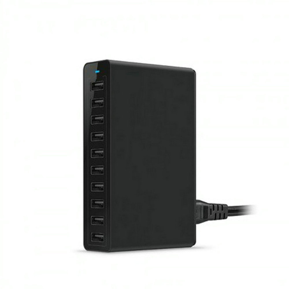 60W 10 Port USB Smart Charger