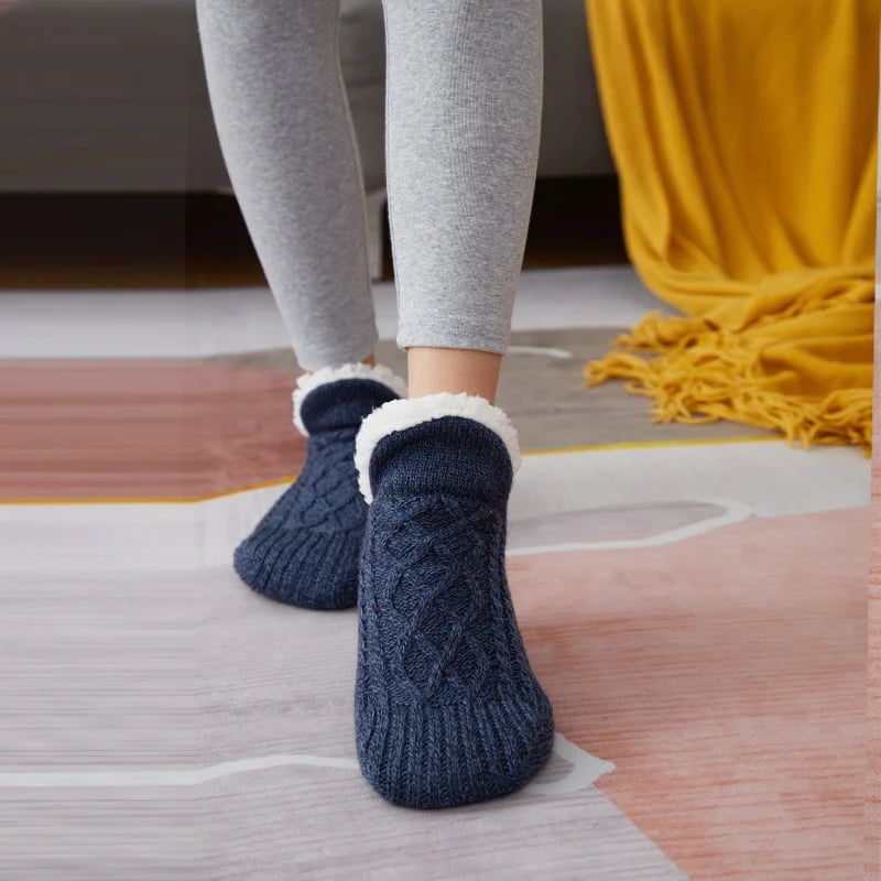 Indoor Non-slip Thermal Socks✅ Bye to Numbness, Pain and Swelling ✅ Foot issues and sensitive feet ✅ Help increase blood flow and circulation.