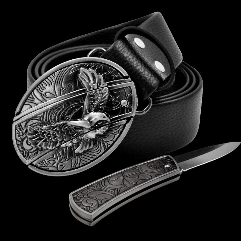Metal Leather Belt (Protect Yourself)