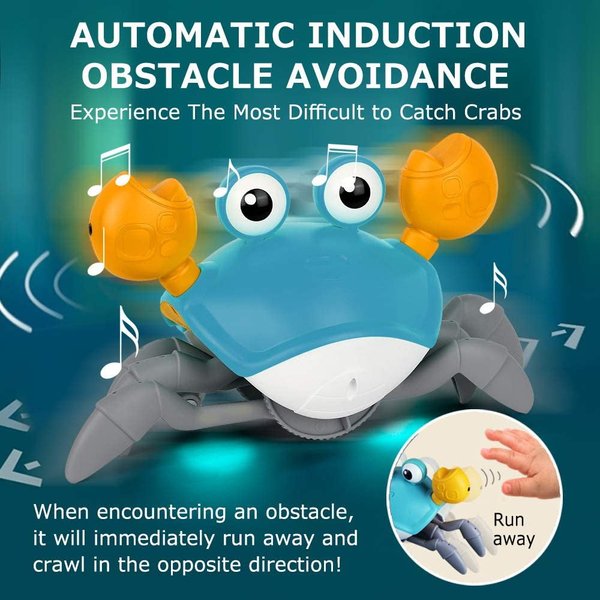 (💥Last Day Promotions-50% OFF)--Crawling Crab Sensory Toy--BUY 2 GET 10% OFF & FREE SHIPPING