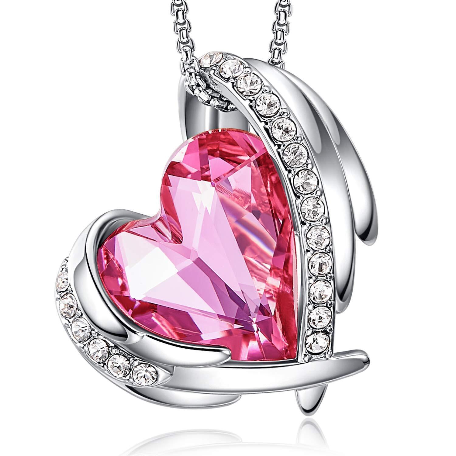 Love Heart Pendant Necklaces for Women