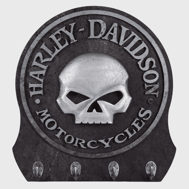Harley-Davidson Skull Key Rack