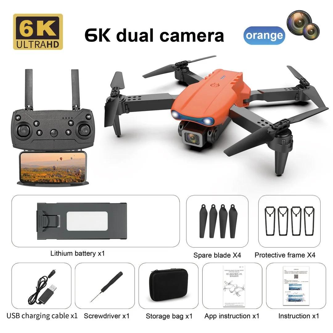 GPS Professional Drones with 6K UHD ESC Dual Cameras for Adults Beginners