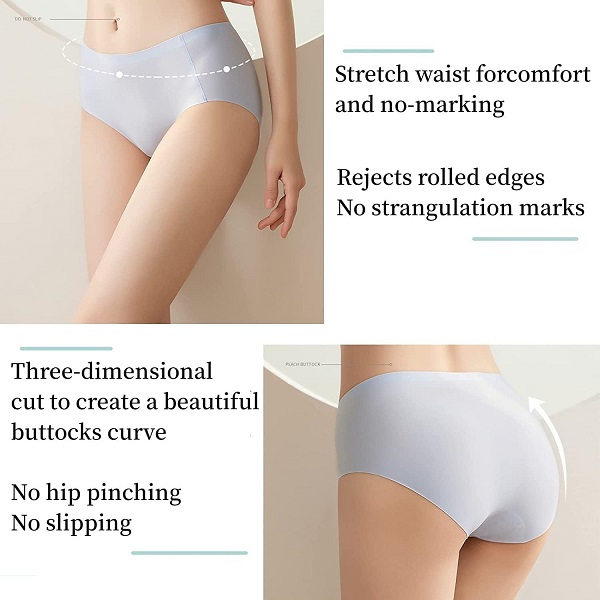 🔥Last Day 45% OFF-Ultra Thin Ice Silk Panties for Women