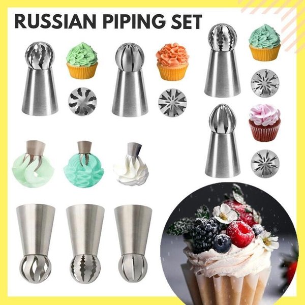 (Hot Sale Now-50% OFF) Cake Decor Piping Tips-BUY 2 FREE SHIPPING