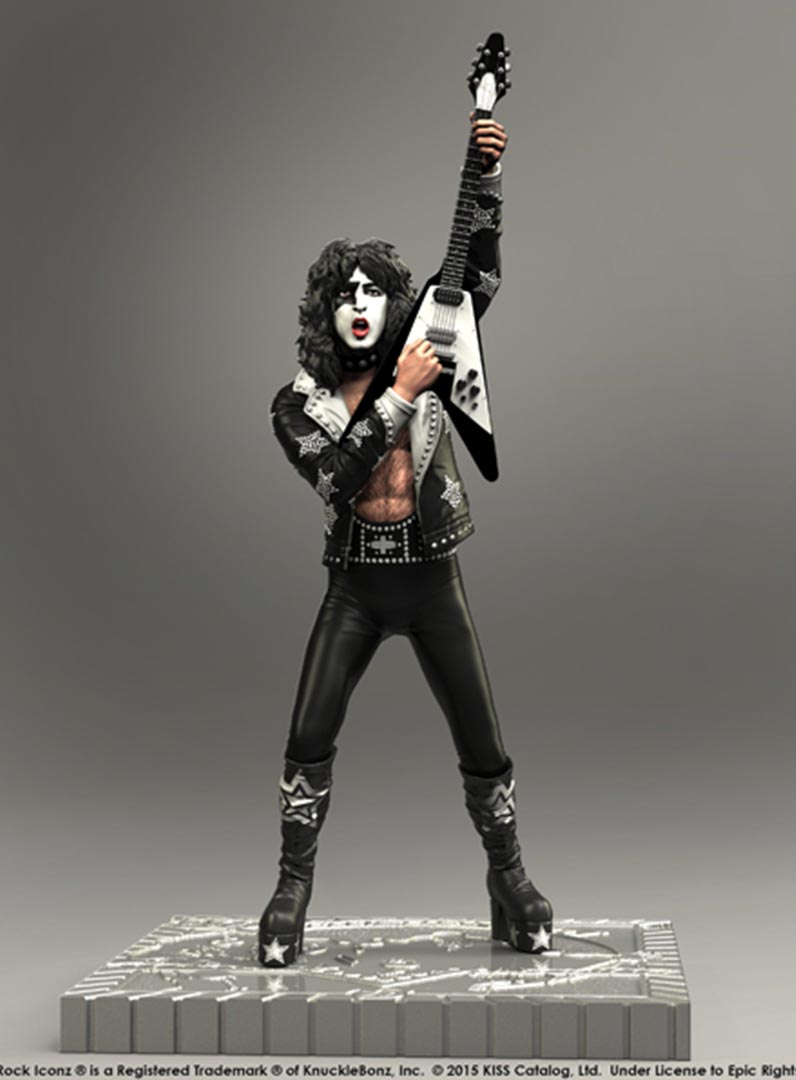 Kiss Hotter Than Hell - The Demon Rock Statue