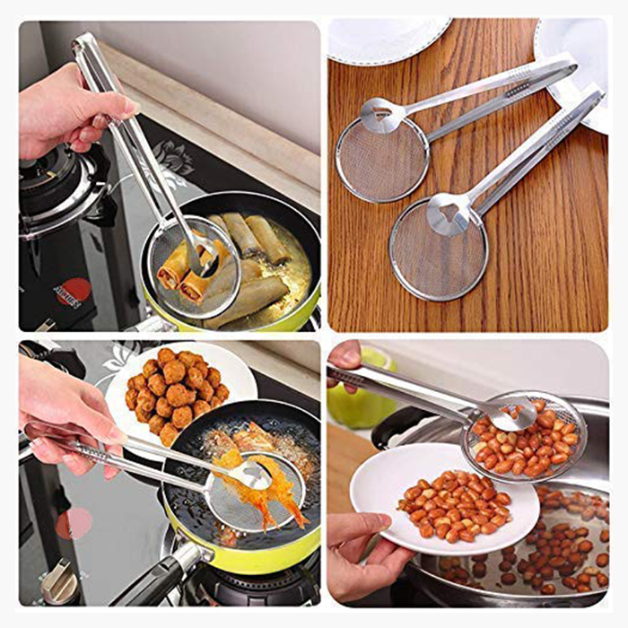 🔥Last Day Promotion - 50% OFF🔥 Kitchen Fried Mesh Clip - Buy 2 Get 1 Free