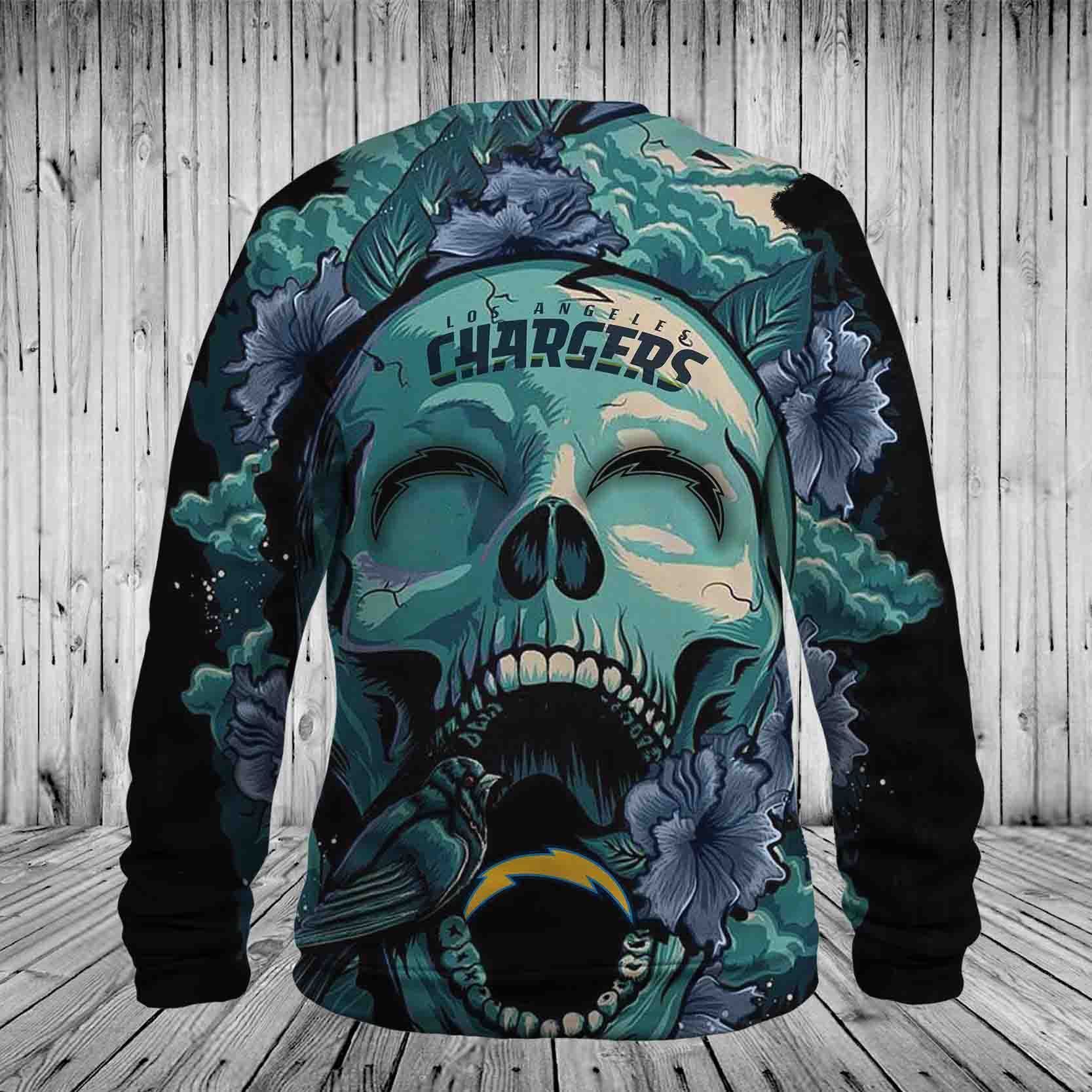 CHARGERS HOODIE 3D FLOWER1
