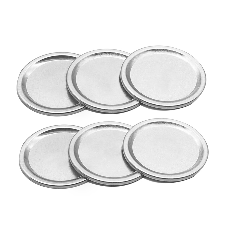 Mason Regular Mouth Canning Mason Jar Lids 12-Pieces per pack (6-Packs) - Fast Delivery Worldwide