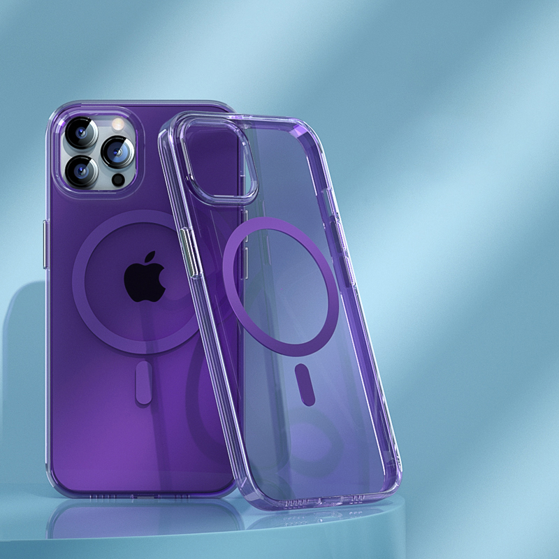 Magnetic Transparency Case Cover For iPhone