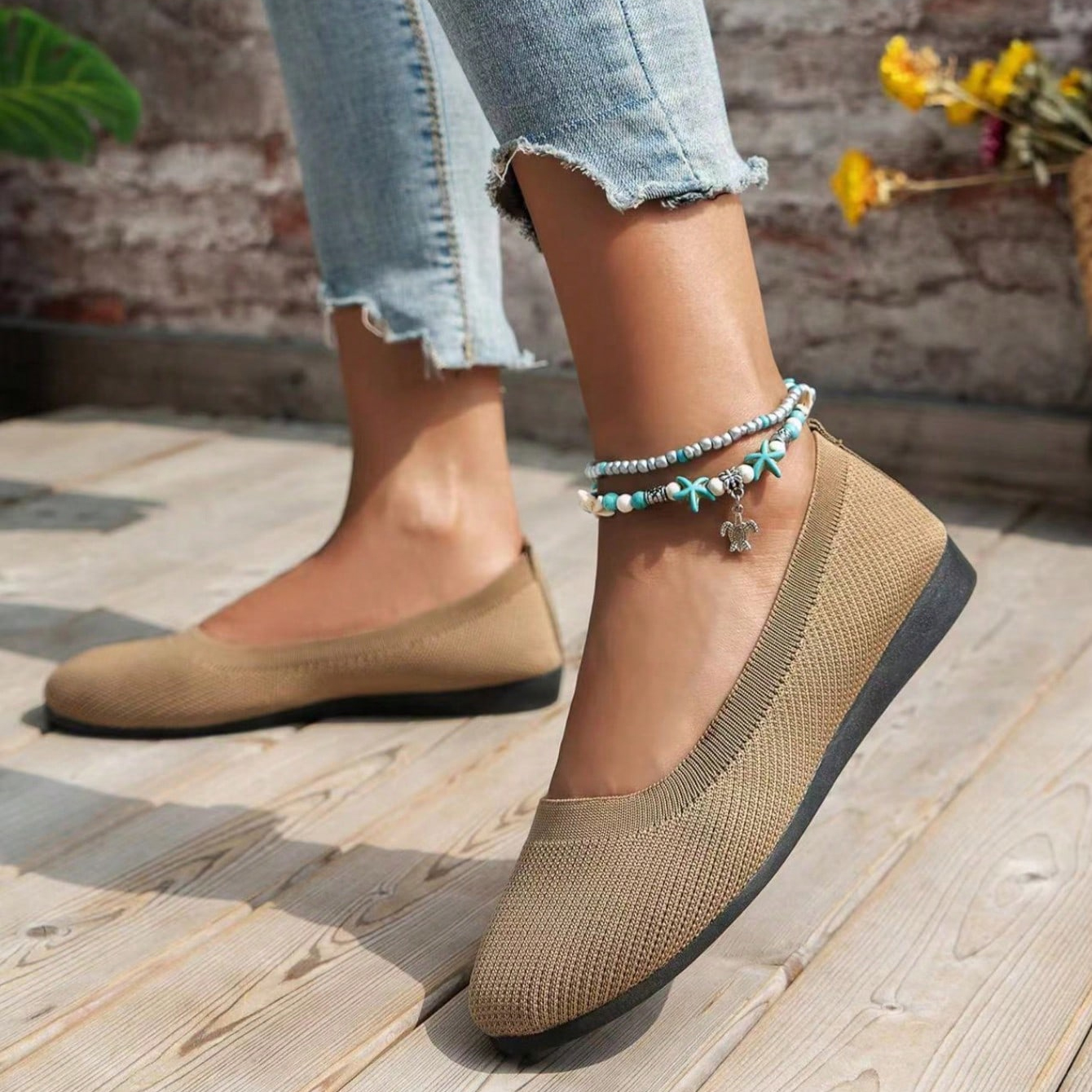 🔥Last Day 49% OFF - Women Comfortable Breathable Slip On Arch Support Non-Slip Casual Shoes(Buy 2 Free Shipping)