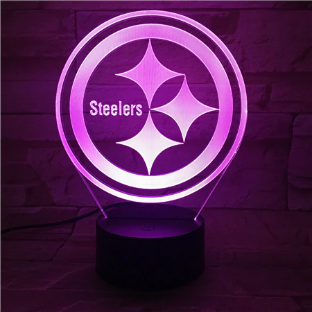 STEELERS 3D LED LIGHT LAMP