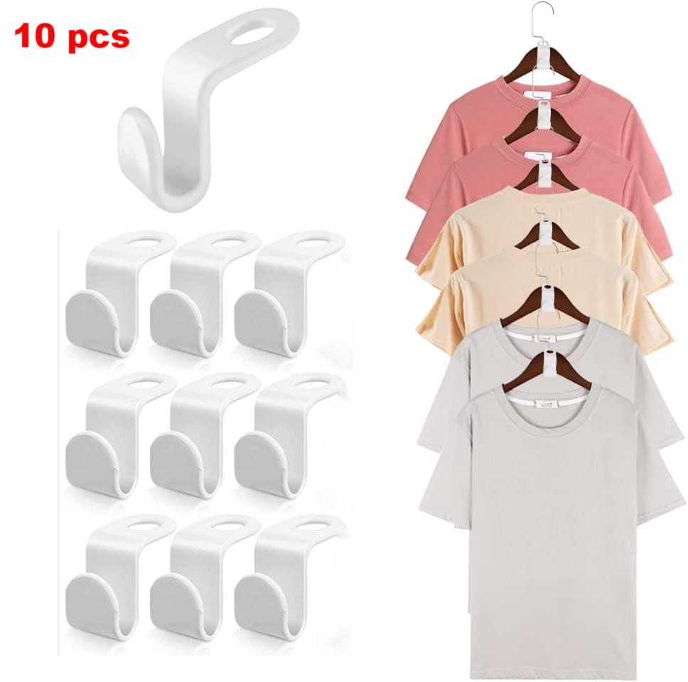 (🎄CHRISTMAS PRE-SALE 48%OFF NOW) Space-Saving Clothes Hanger Connector Hooks - BUY MORE SAVE MORE!