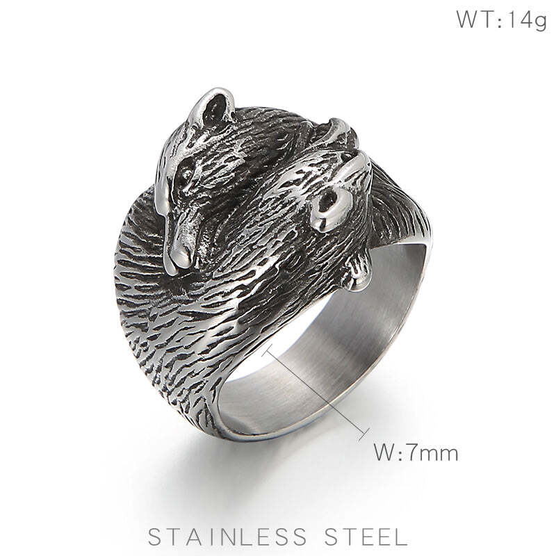 WOLF FIRE -RING