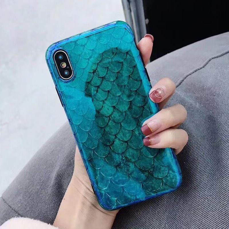 Laser Mermaid Scales Case