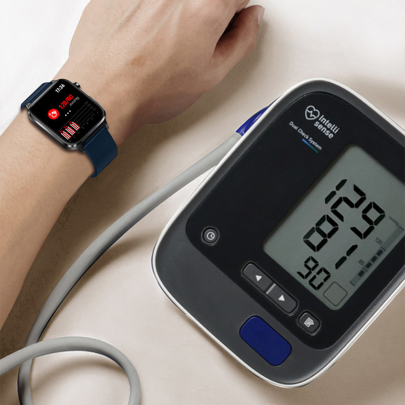 Health Monitoring Sports Watch | Painless Blood Sugar Measurement & Laser Therapy Treatment