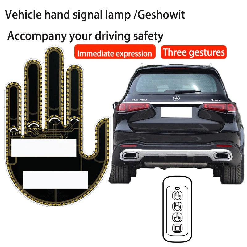 Car finger light ，Car gesture light