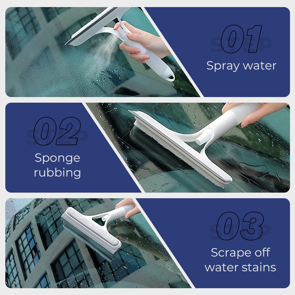 (🔥Last Day Promotion-SAVE 50% OFF)--3 in 1 Window Cleaning Tool for Car Indoor Outdoor High Windows-BUY 3 GET 2 FREE & FREE SHIPPING