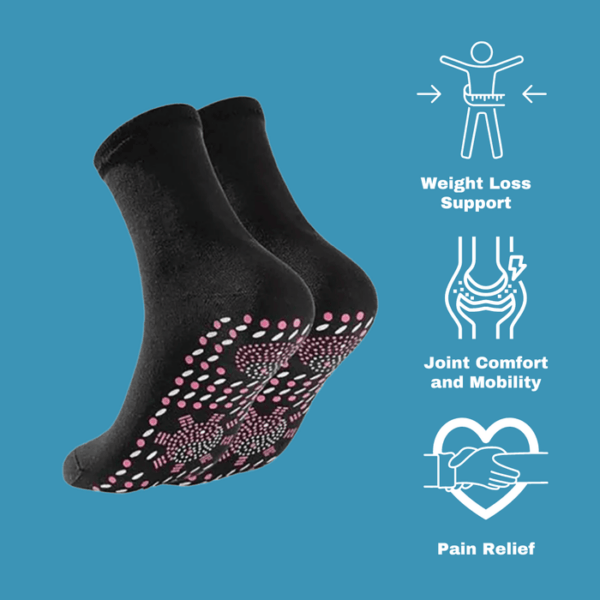 Health Sock Tourmaline Acupressure Self-Heating Socks