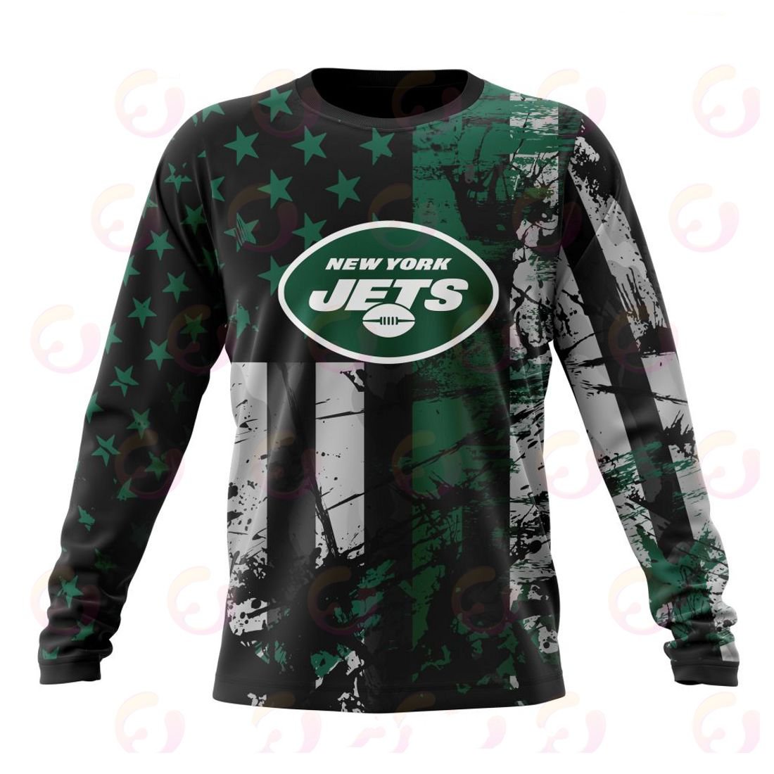 NEW YORK JETS 3D HOODIE JERSEY FOR AMERICA