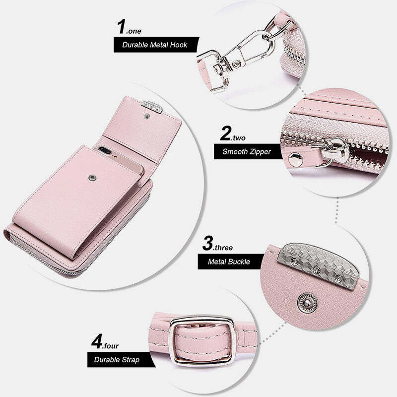 Multi-Slot Elegant Crossbody Phone Bag