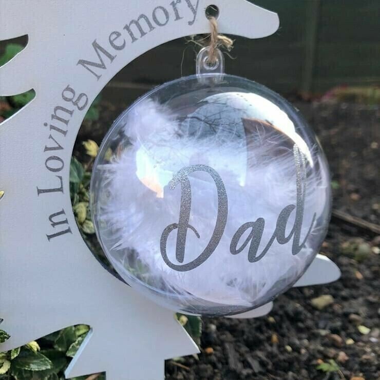 Memorial bauble-make your loved ones leave beautiful memories!