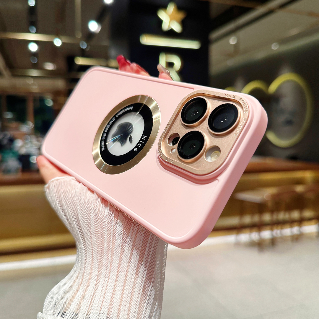 All-Inclusive Silicone Anti-Fall Magnetic Suction Case Cover for iPhone