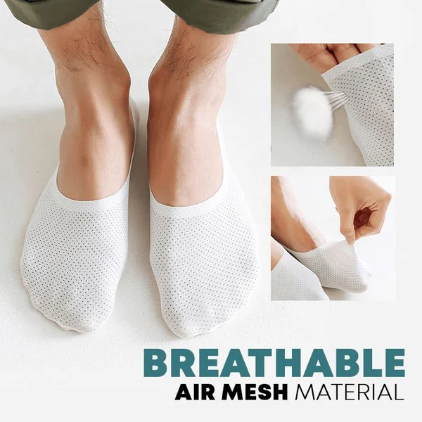 (🔥Last Day Flash Sale-50% OFF) 6PAIRS/SET Breathable Ice Silk Socks-BUY 2 SETS FREE SHIPPING