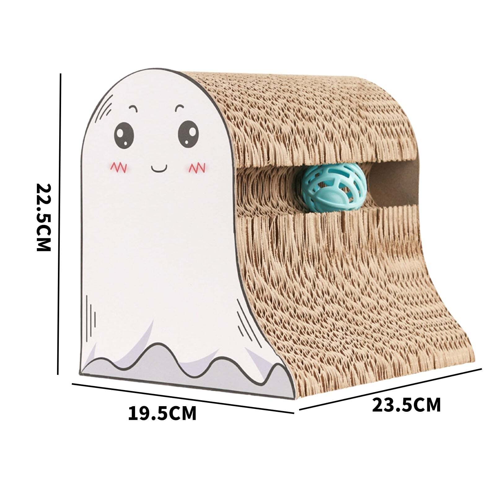 Interactive Corrugated Paper Cat Scratcher