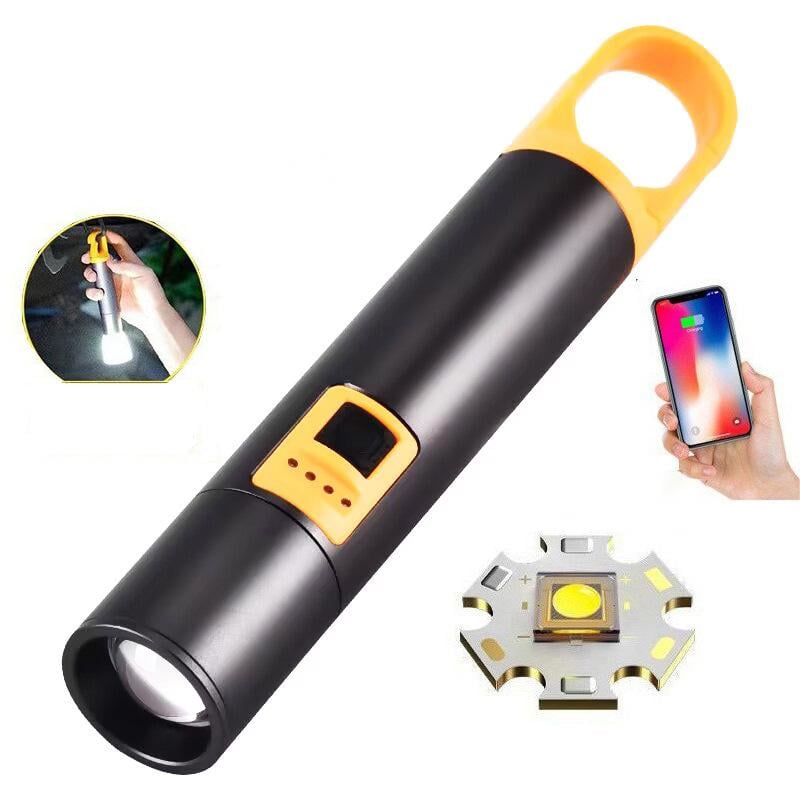 🔥Last Day Promotion - 50% OFF🔥High Lumens Tactical Flashlights with Zoomable & 4 Modes,charging power bank function -BUY 2 GET 10% OFF & FREE SHIPPING