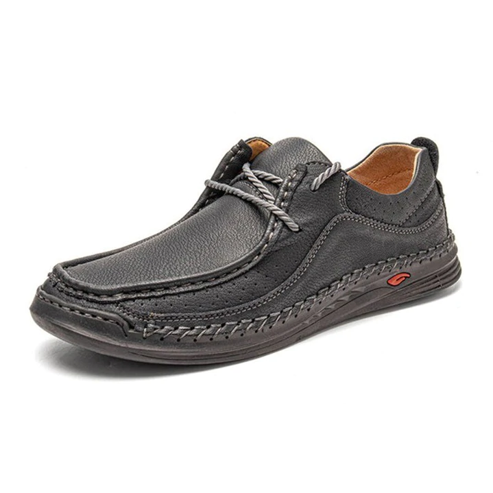 Men Hot Sale Handmade Leather Loafers Shoes Comfortable Soft Flat Driving Shoe