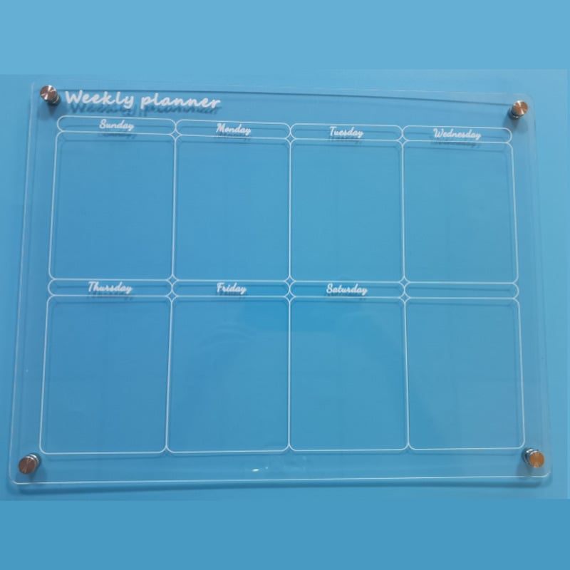 📆Magnetic Schedule Planner For Fridge[Permanently reusable]