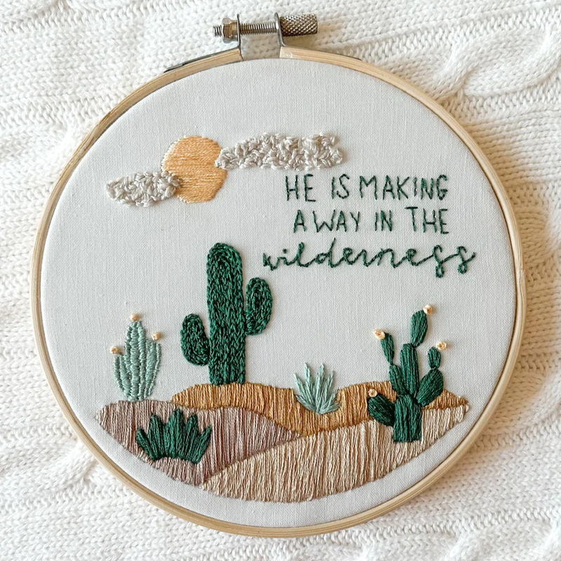 HE IS MAKING A WAY EMBROIDERY KIT