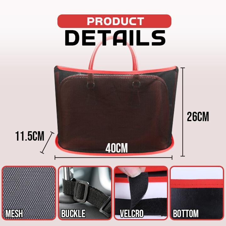 [Last day flash sale💥45% OFF] Car Net Pocket Handbag Holder