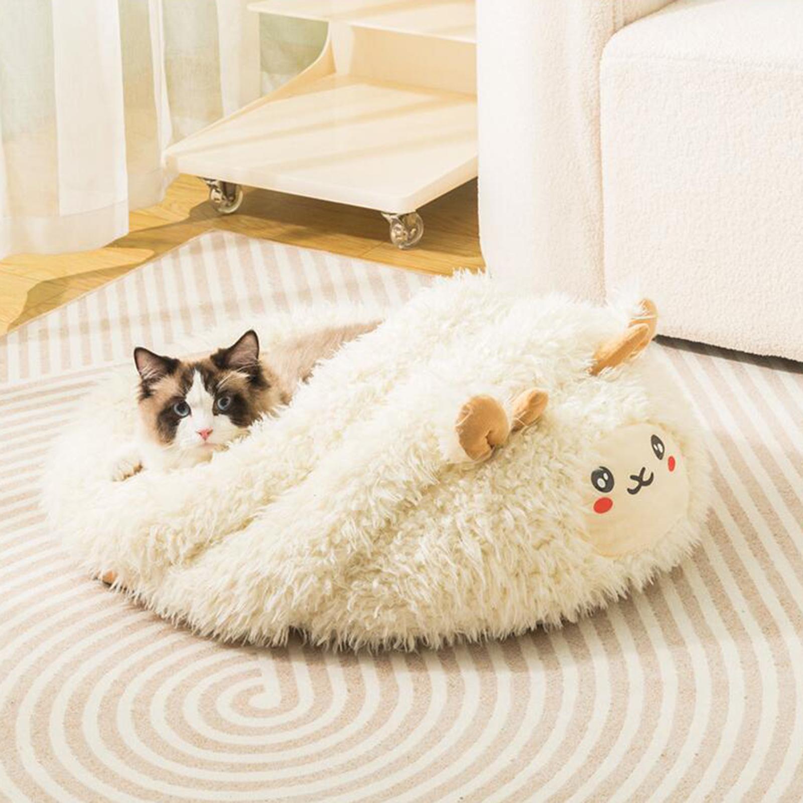 Shaped Pet Bed Warm Plush