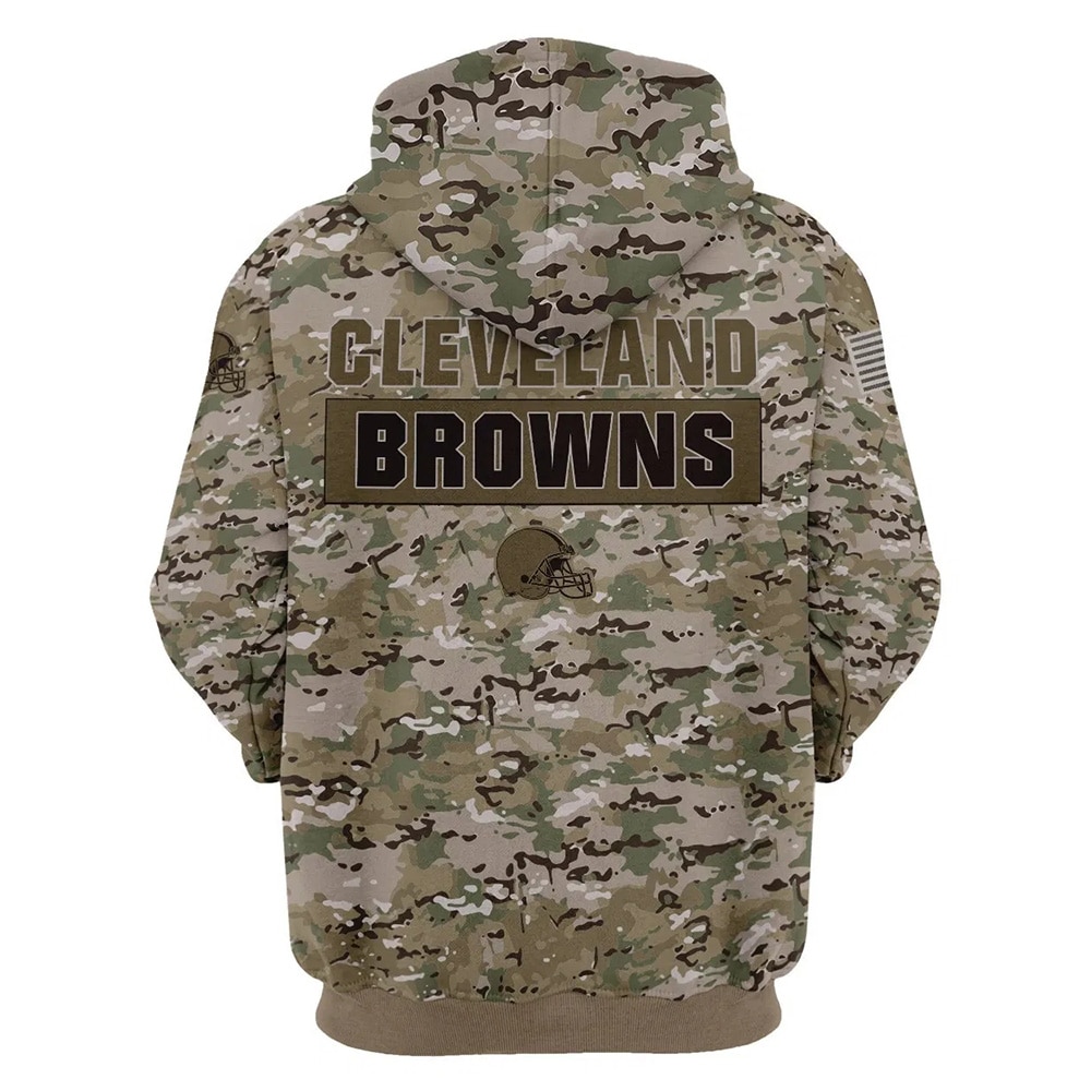 CLEVELAND BROWNS 3D HOODIE CCBB005