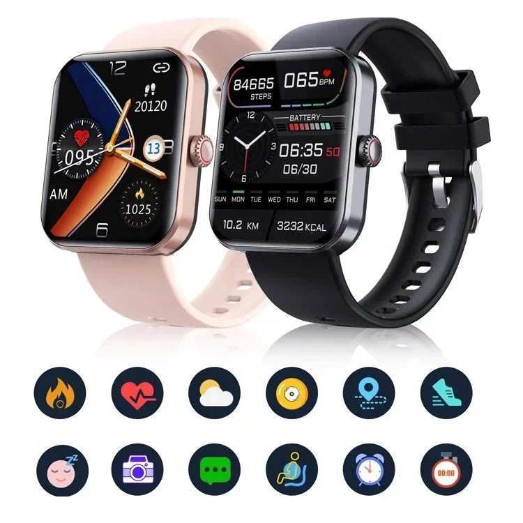 Bluetooth fashion smartwatch [All day monitoring of heart rate and blood pressure] (Buy 2 Vip shipping)