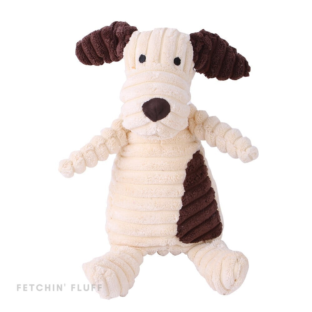 ROBUSTFAUNATM - INDESTRUCTIBLE SQUEAKY PLUSH TOY FOR AGGRESSIVE CHEWERS