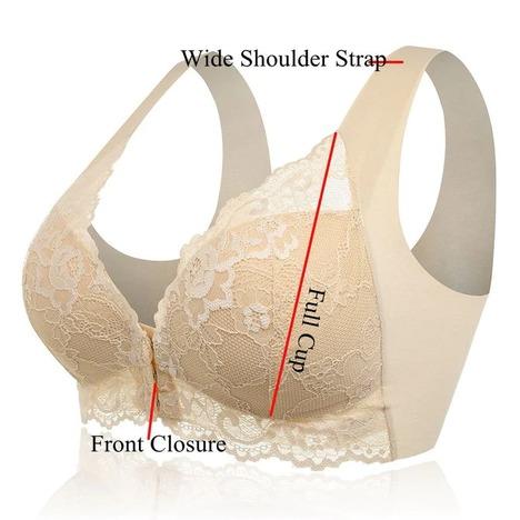 LB FRONT CLOSURE '5D' SHAPING PUSH UP WIRELESS BRA(3 PACK)