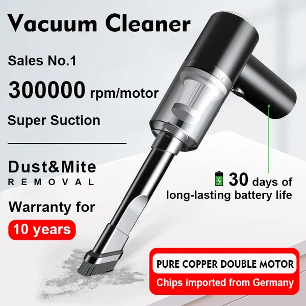 🔥Last Day Promotion 50% OFF🔥 - Wireless Handheld Car Vacuum Cleaner