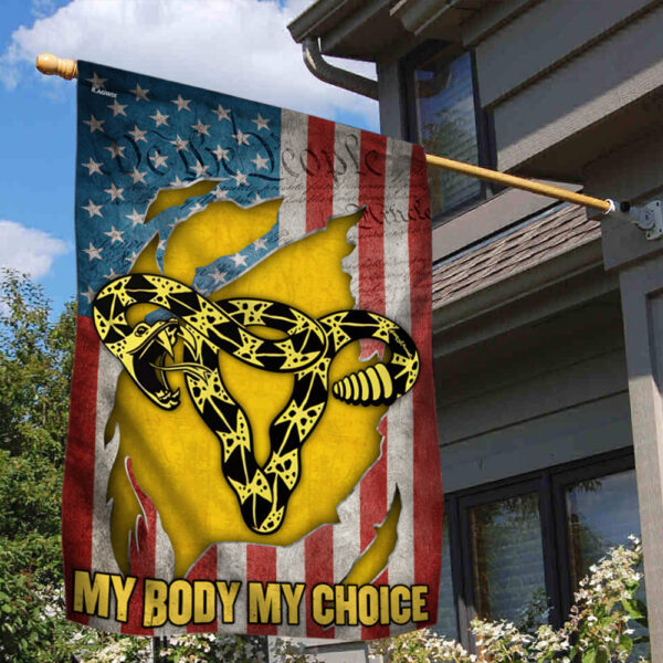 American Flag My Body My Choice