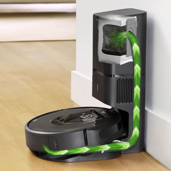 iRobot - Roomba Wi-Fi Connected Self-Emptying Robot Vacuum