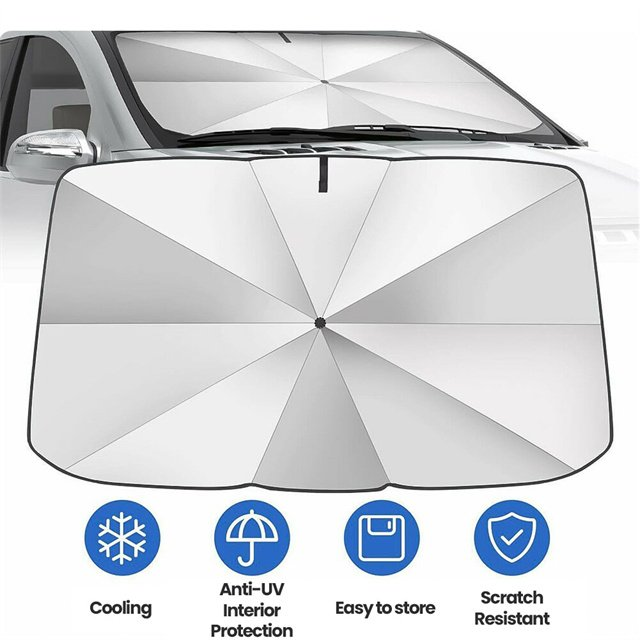 Interior Sunshade Umbrella for Cars & Trucks