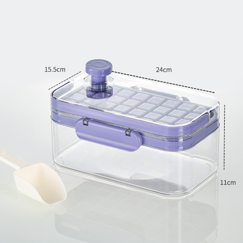 Silky smooth demoulding Pressing the ice box